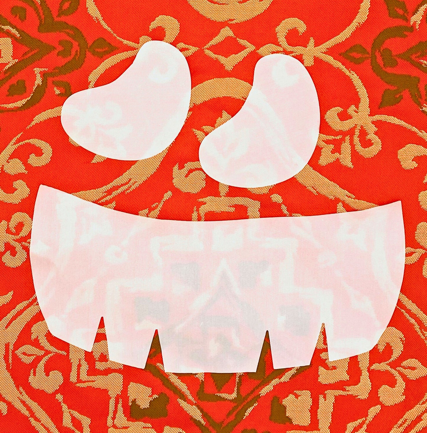 Silk neck & chest sheet and under eye mask combo