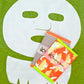 Silk face mask and neck & chest sheet combo