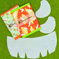 Silk neck & chest sheet and under eye mask combo