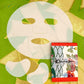 Silk face and under eye masks combo